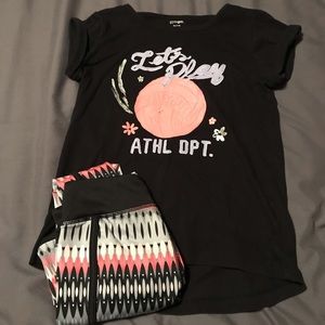Girls athletic wear